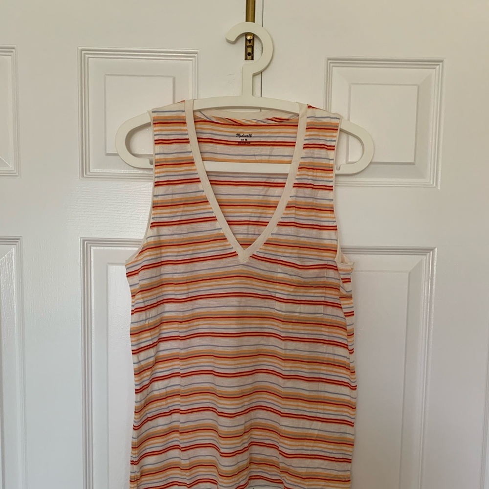 Madewell V Neck Tee